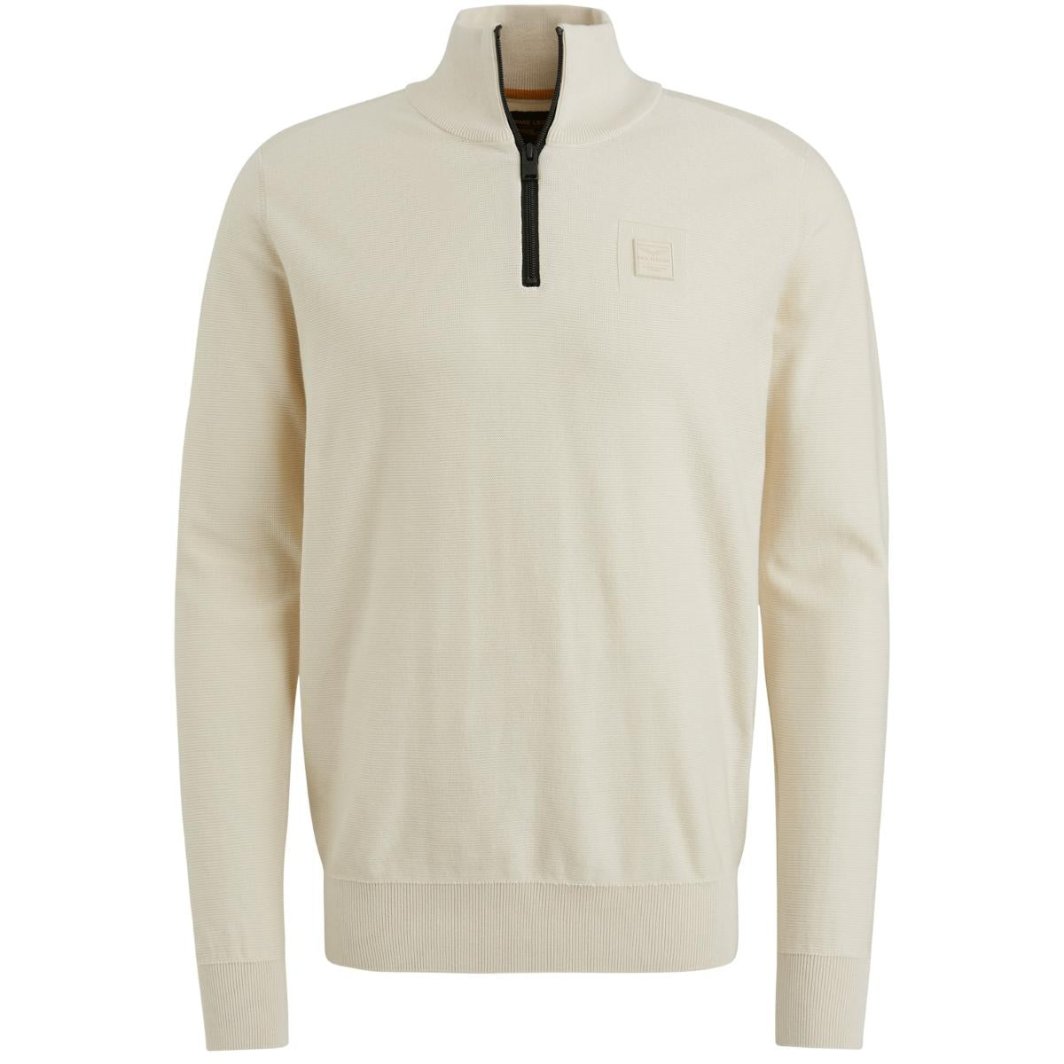 Half zip collar cotton modal