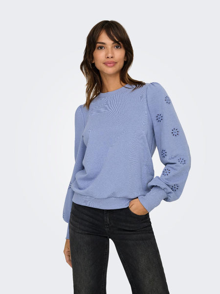 ONLFEMME L/S PUFF EMBROIDERY