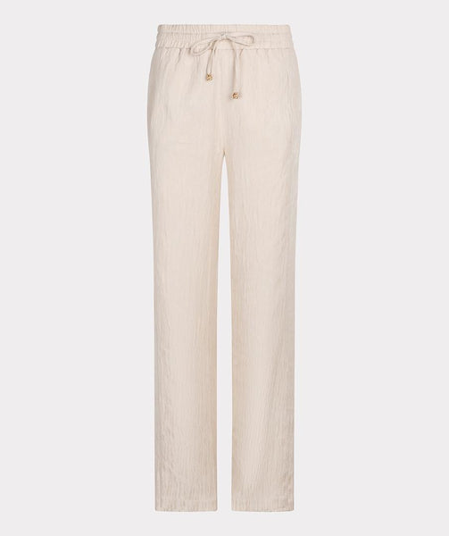 Trousers wide jacquard